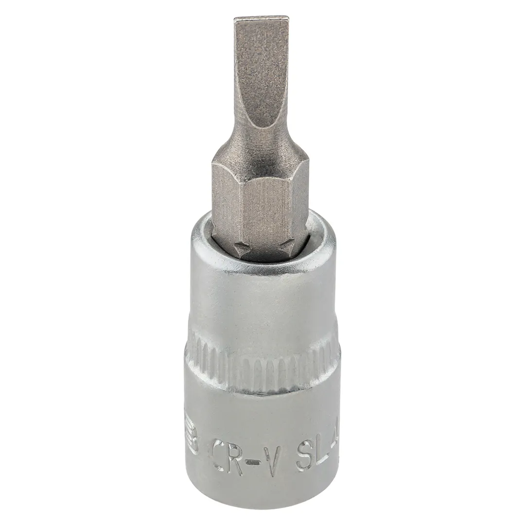 Головка-бита шлицевая 4мм, 1/4''  JCB JCB-3233204