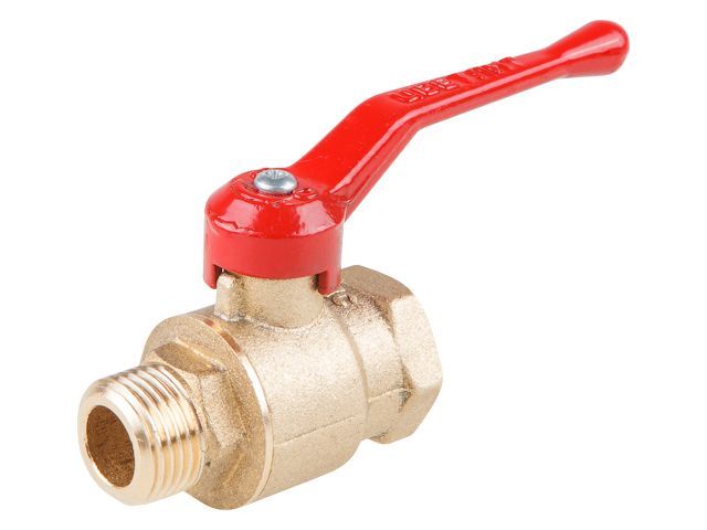 Кран шаровый 2" наружная-внутренняя резьба ручка PN1.6 МПа, 11Б27п5 Цветлит ЦРБ0115