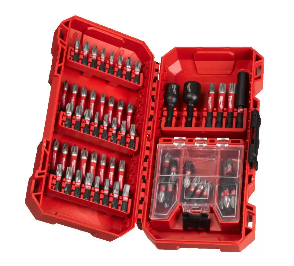 Биты Shockwave и торцевые головки (70 шт.) в кейсе MILWAUKEE Milwaukee 4932492007