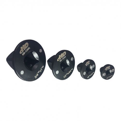 Головки-переходники низкопрофильные 1/4"-1", CrMo, набор 4 предмета H-D HD-10670