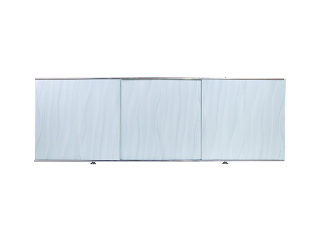 Экран под ванну 1.5 м, волна голубая  PERFECTO LINEA 36-000156