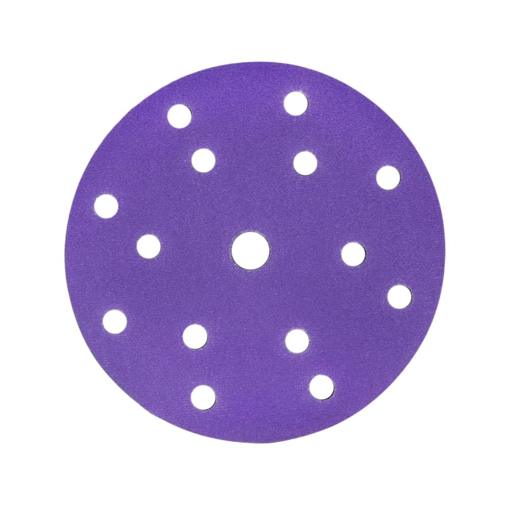 Шлифлист d150 мм 15 отверстий P180  Гамматест GTA201T180