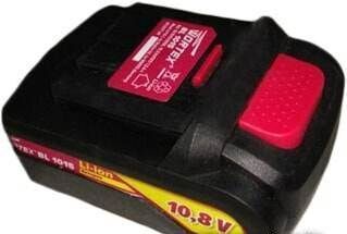 Аккумулятор BL 1015-1 10.8 В, 1.5 А/ч, Li-Ion (слайдер) WORTEX BL101510006