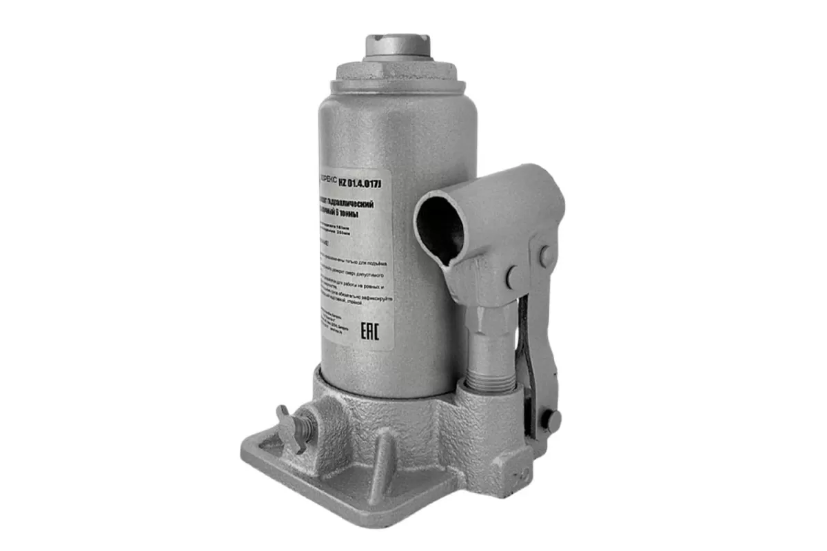 Домкрат бутылочный 6т, 185-360мм, Хорекс Авто HZ 01.4.017J