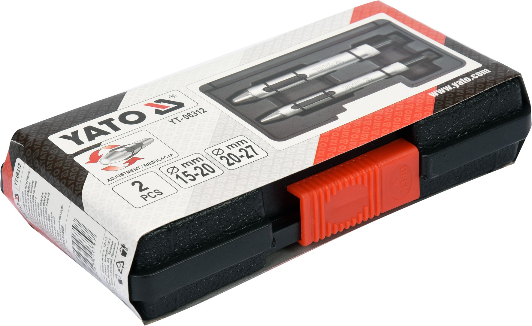 Ключи для центровки дисков сцепления 15-19/20-26.6mm (набор 2шт.) YATO YT-06312