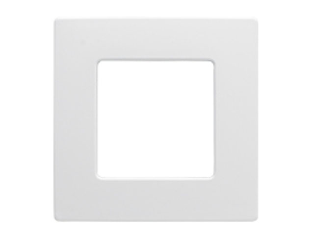 Рамка 1-местная белая, Мастер, (80х80х8,5 мм)  BYLECTRICA ЮЛИГ.735212.371