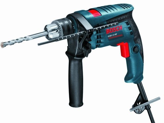 Дрель ударная GSB 13 RE, 600Вт, 1/2", 0-2800об/мин, 1.8Нм, BOSCH 0601217102