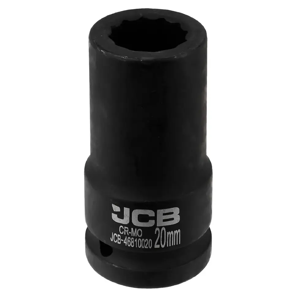 Головка ударная глубокая 3/4", 20мм (12гр.)  JCB JCB-46810020
