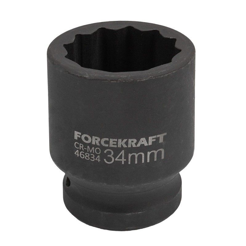 Головка ударная 34мм (12гр.),3/4" Rock FORCE RF-46834