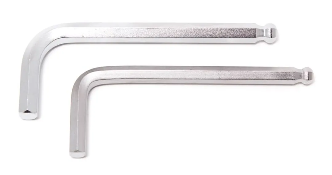 Ключ Г-образный 6-гранный экстра длинный с шаром 1.27мм RockFORCE RF-7650127XL