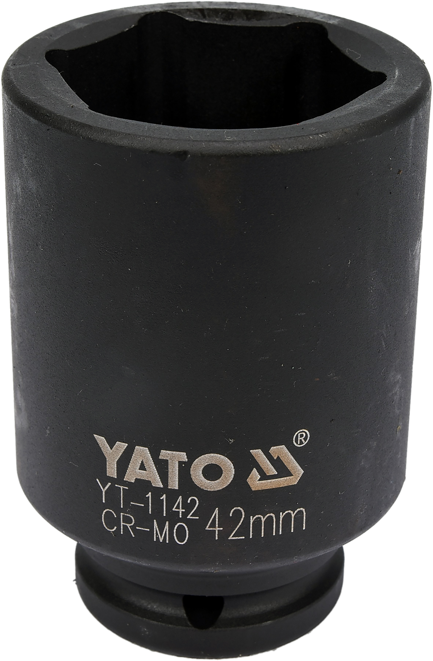 Головка торцевая ударная 3/4" 6гр. 42mm L90mm CrMo  YATO YT-1142