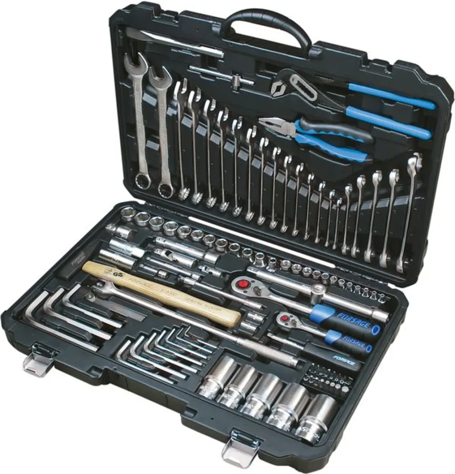 Набор инструмента 107пр.1/4''&1/2''(6гр.)(4-32мм) Forsage F-41071