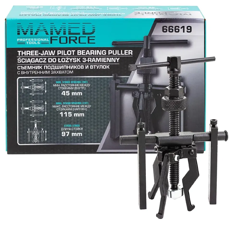 Съемник подшипников и втулок с внутренним захватом MAMEDFORCE MF-66619