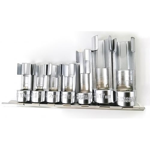 Головки-ключи для датчиков 10, 11, 12, 13, 14, 17, 19мм, CrV, набор 7 предметов H-D HD-17508