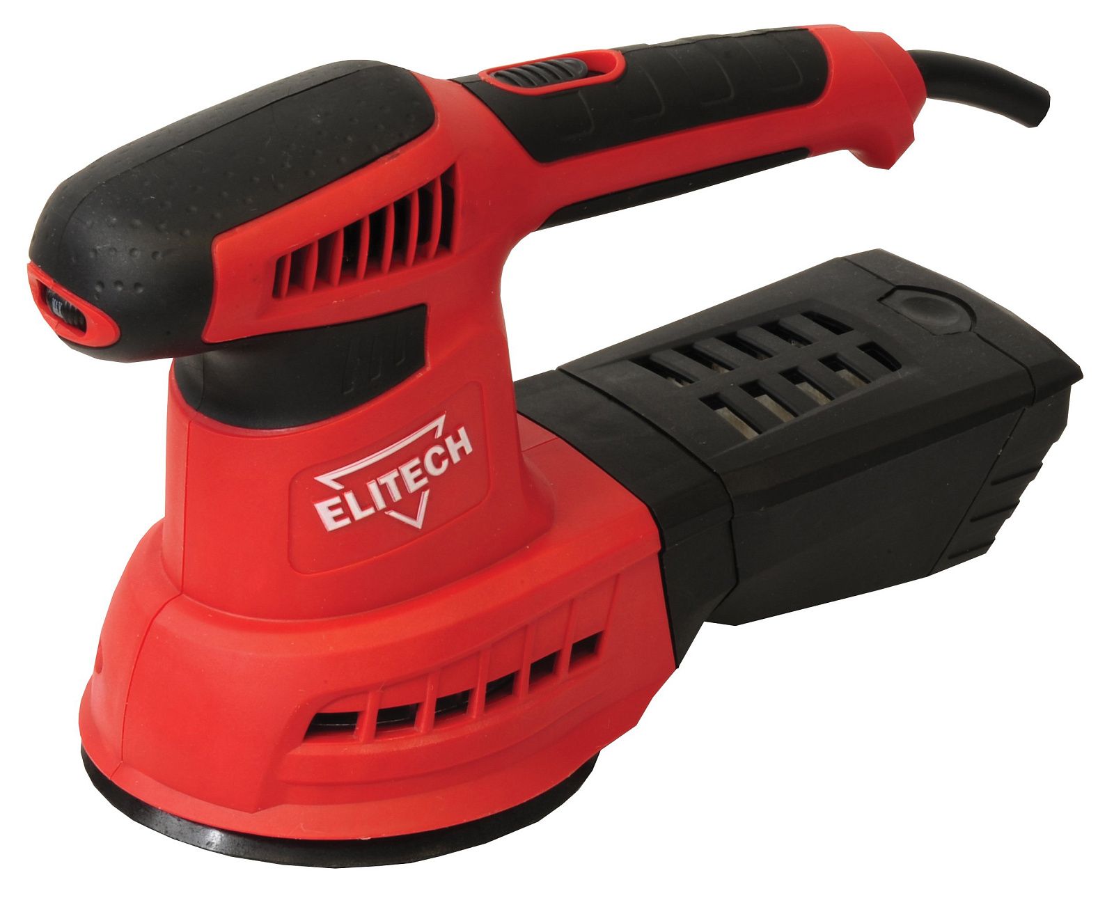 Эксцентриковая шлифмашина МШЭ 0412Э (125 мм / 400 Вт / Коробка) ELITECH 180926