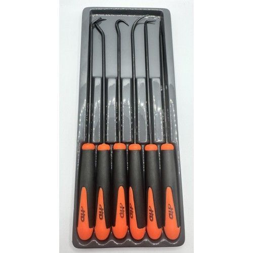 Крюки с рукояткой (набор 6пр) длинные 40Cr  H-D HD-08428