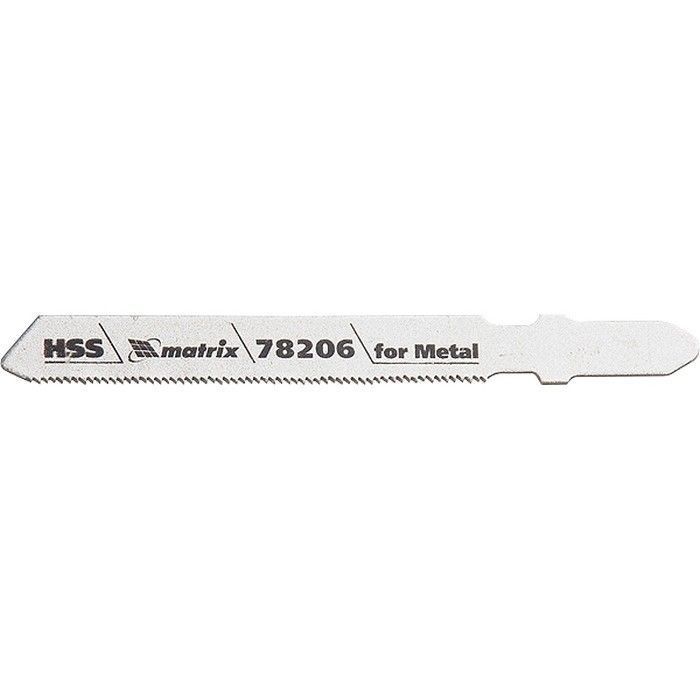 Полотна для электролобзика по металлу, 3 шт. T118G, 50 х 0.8мм, HSS  ...Matrix 78206