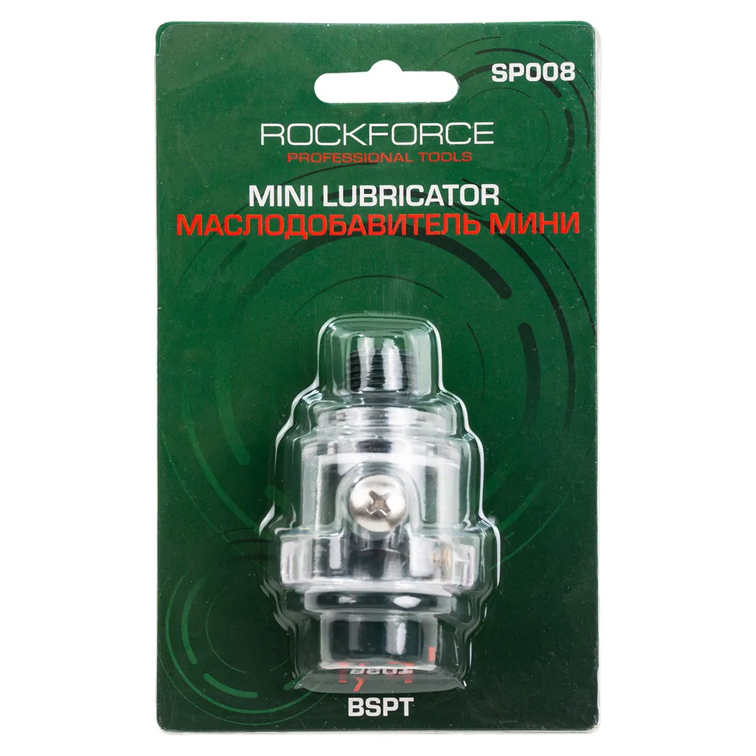 Маслодобавитель мини для пневмосистемы резьба 1/4" RockFORCE RF-SP008