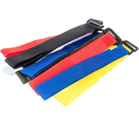 Стяжка-велькро КСВ-Н 20х300 (12шт) в наборе   Fortisflex 77928
