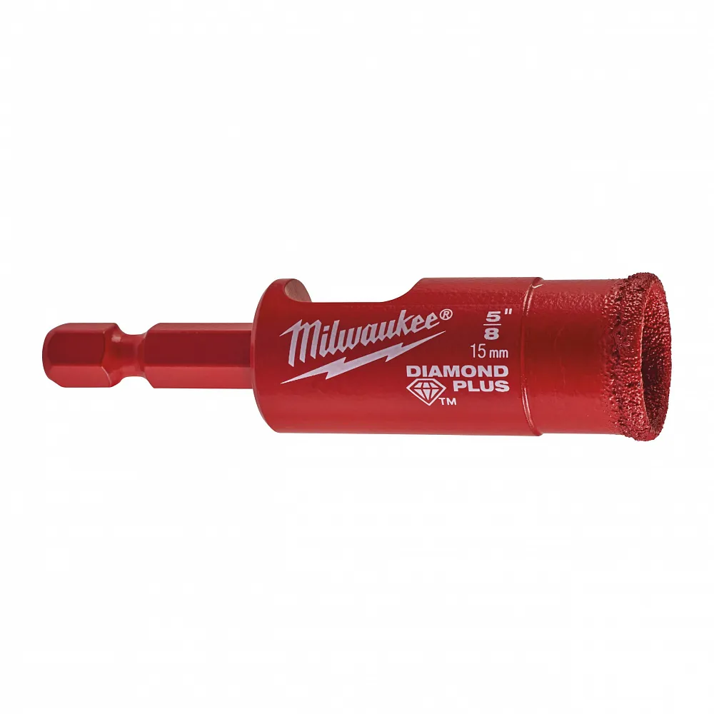 Коронка алмазная Diamond Plus 15 мм 1/4" Hex MILWAUKEE Milwaukee 49560513