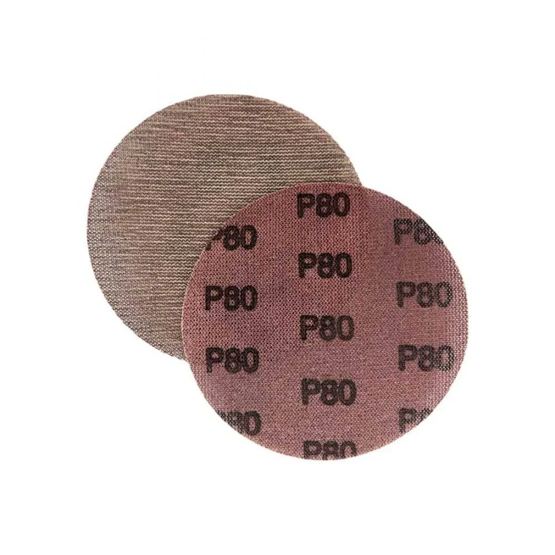 Диск шлифовальный на сетке D150 мм P80 Velcro (тип зерна – оксид алюминия) Гамматест MA80M