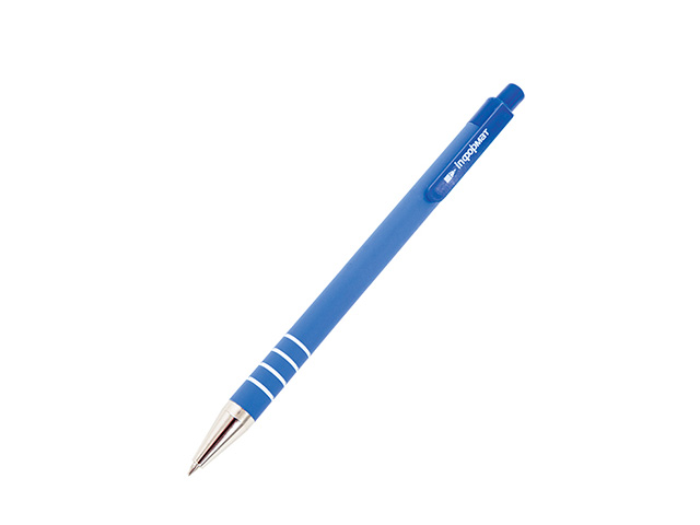Ручка шариковая автоматическая RUBBI 0,70 мм синий,  INФОРМАТ BPAS-B