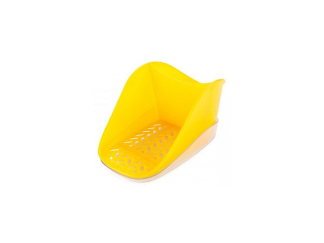 Подставка для моющего средства и губки "Teo plus", лимон (190х127х102 mm)  ...BEROSSI ИК18655000