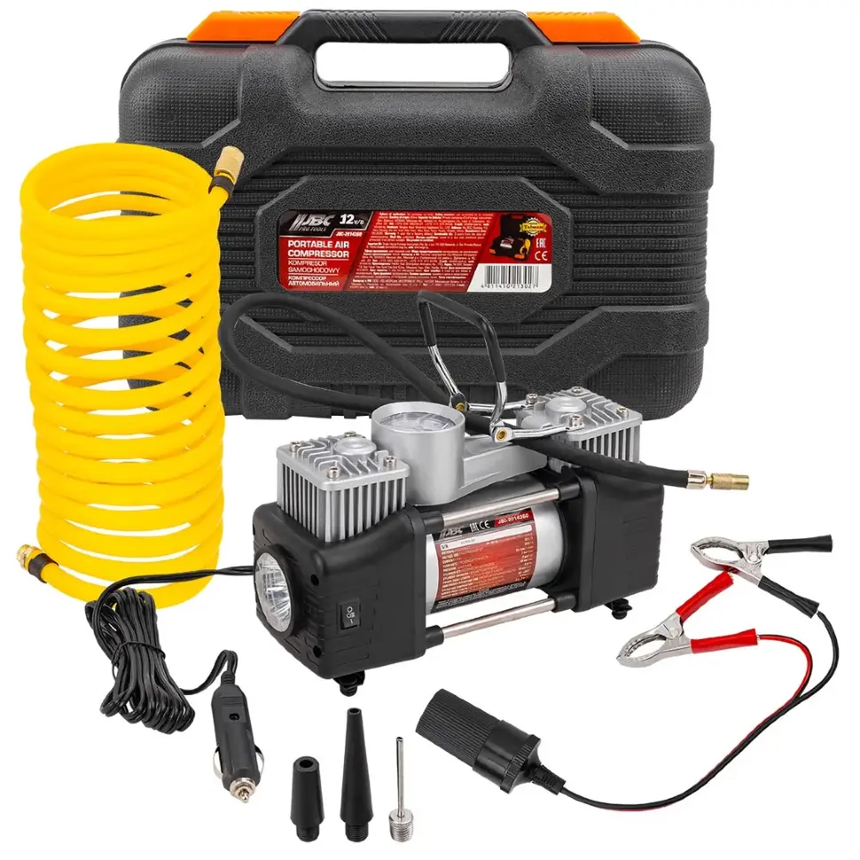 Компрессор автомобильный 12V, производительность 65л/мин JBC JBC-2014360
