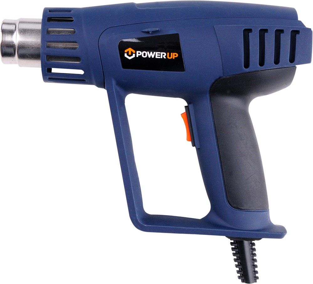 Фен технический в наборе (230В, 2000Вт, 250-550°C)  POWER UP 79329