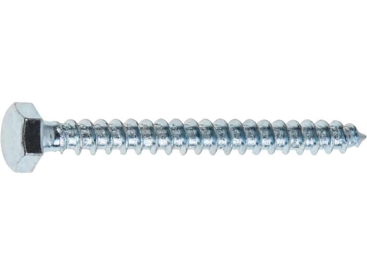 Шуруп 8х70 mm с шестигранной головкой, цинк, DIN 571 (1000 шт) STARFIX SM-61741-1000