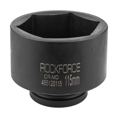 Головка ударная глубокая, 1", 115мм (6гр.)  Rock FORCE RF-485120115
