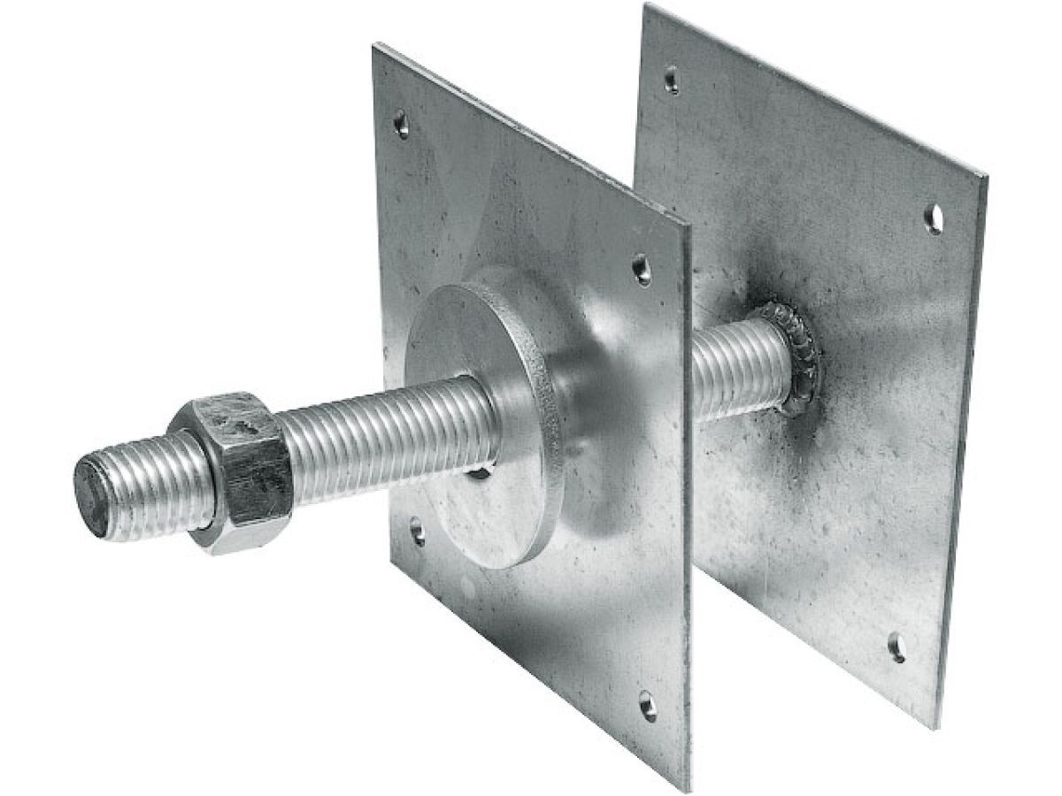 Опора регулируемая 150 мм М24 ARH белый цинк, STARFIX SMP-36144-1