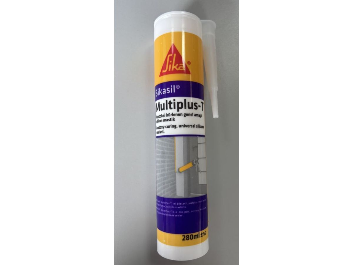 Герметик силиконовый универсальный Sikasil Multiplus-T прозрачный, 280 мл SIKA 4814016009089