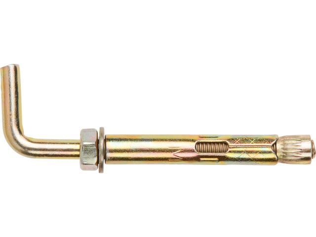 Анкер с г-образным крюком М10х12х130 мм (25 шт в карт. уп.) STARFIX SM-55950-25