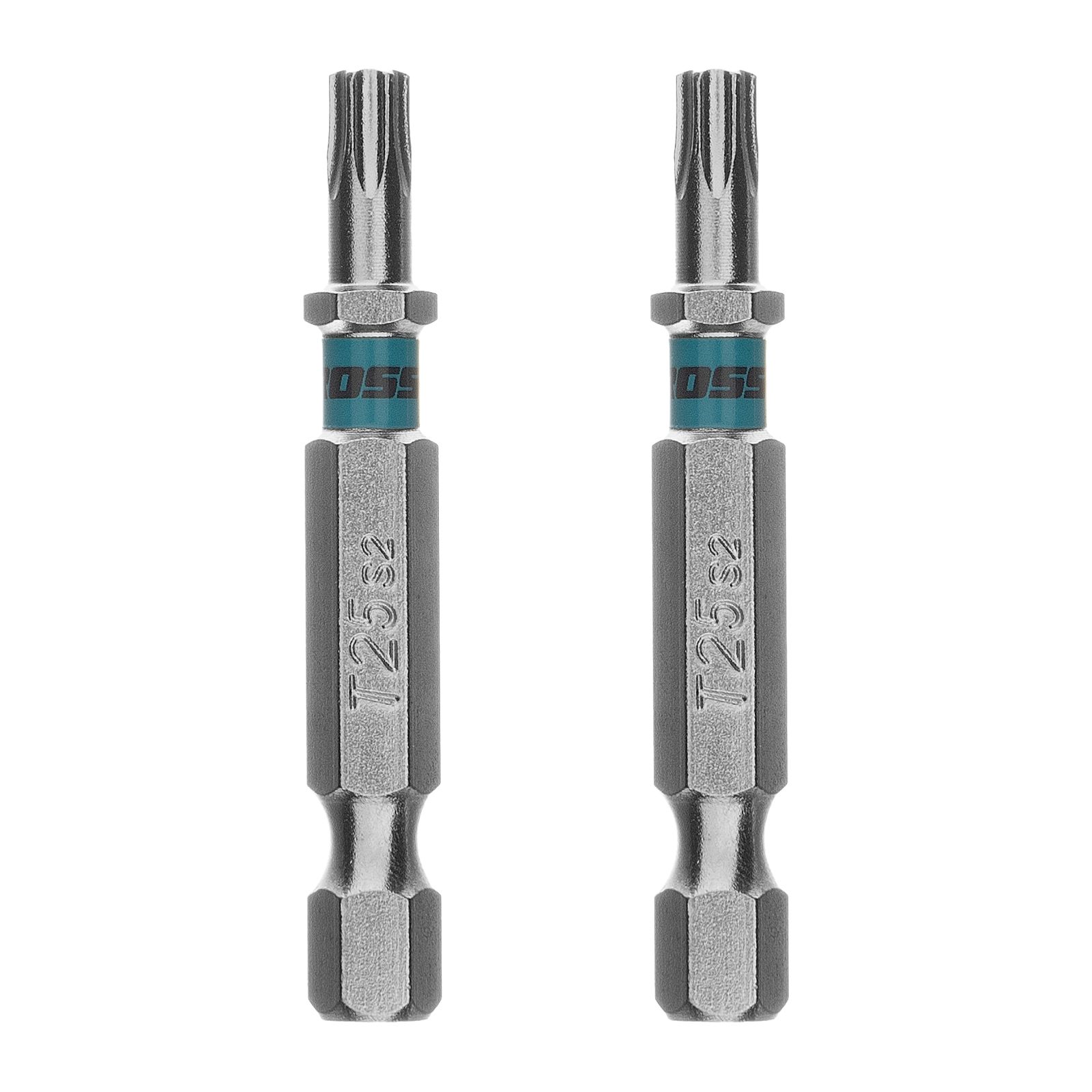 Бита Torx 25х50мм, сталь S2, шестигр., 2 шт. GROSS 114711