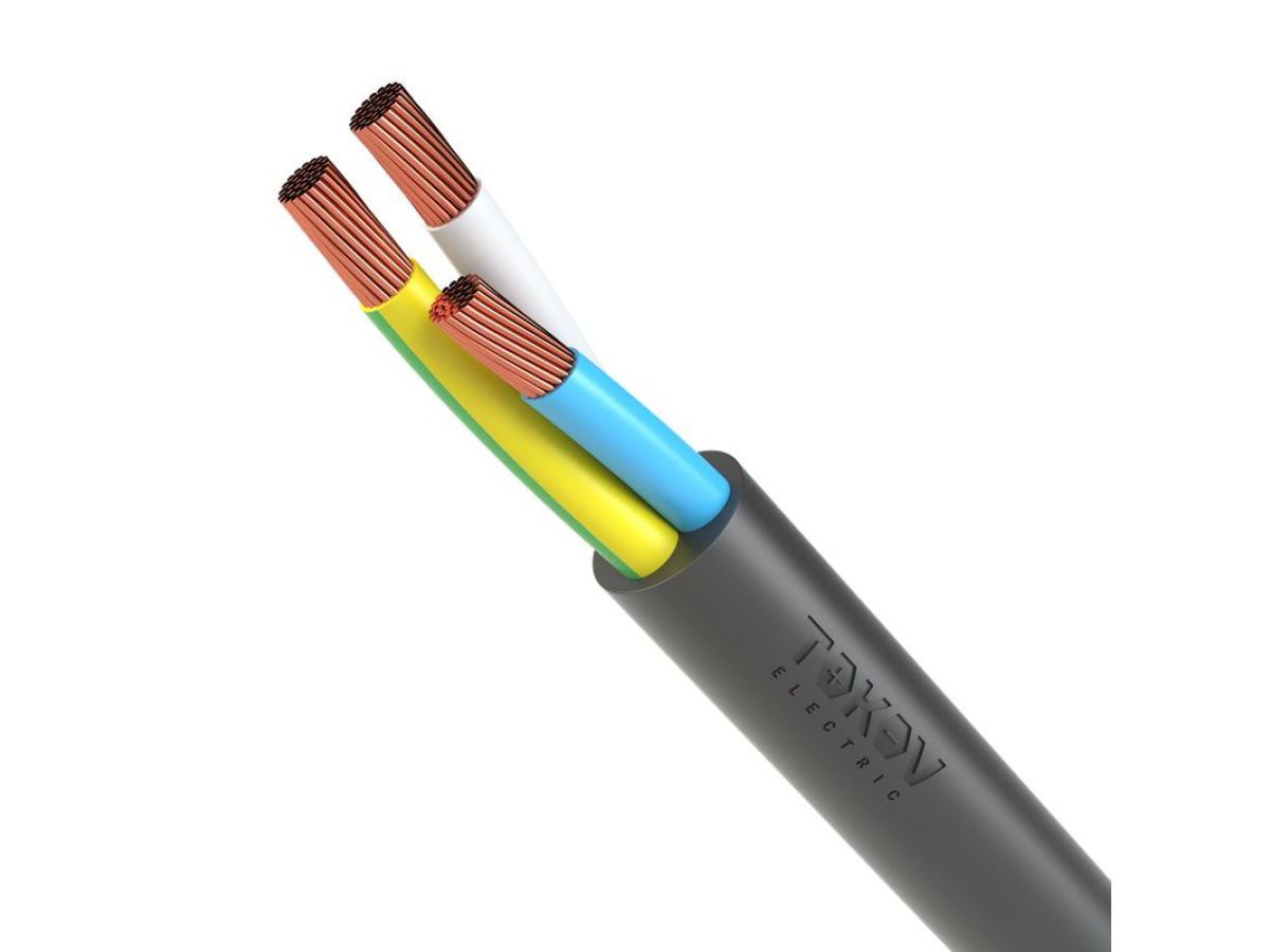 Кабель КГтп-ХЛ 3х1,5 (бухта 50м) TOKOV ELECTRIC 1895898-50
