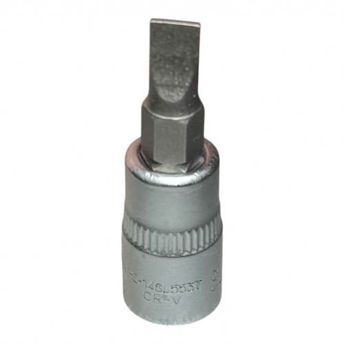 Головка 1/4" с насадкой шлицевой 5.5 мм, длина 37 мм H-D HD-14SL5537