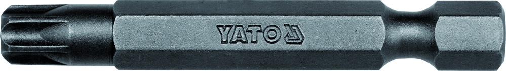 Бита TORX sec. T40 1/4"х50mm (50шт) S2 HRC58-62  YATO YT-7868