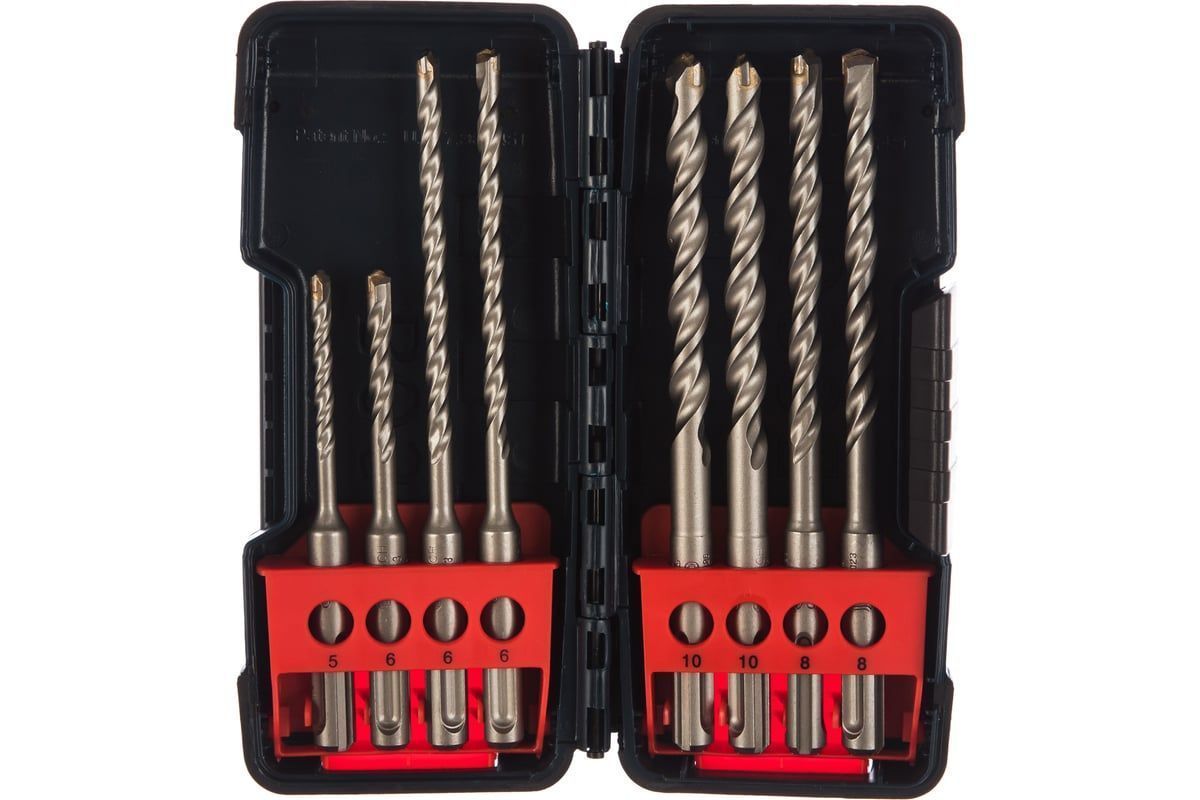 Набор буров по бетону SDS-Plus-3 5-10 мм (8 шт) Toughbox BOSCH 2.607.019.903