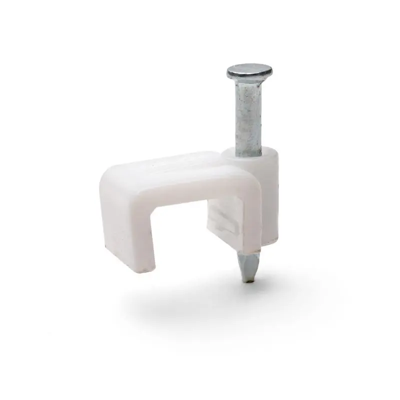 Скоба пластиковая СПП 8 (40шт)   Fortisflex 49452