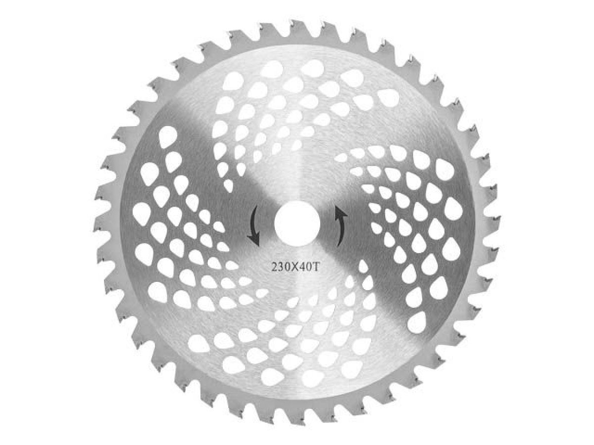 Нож для триммера ТВ 3018 AT 40 зубов 230х1.7х25.4 mm (для триммера ТВ 3018 АТ) WORTEX 333343