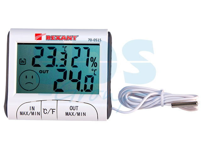 Термогигрометр комнатно-уличный  REXANT 70-0515