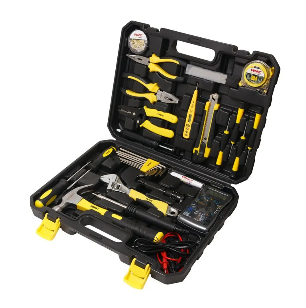 Набор инструментов 34 пр, для электрика  WMC TOOLS 1034