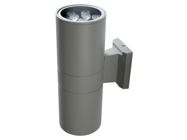 Светильник фасадный PWL-300110/30D 2x9w 6500K GR (серый) (светодиодный, 1620 Лм)  ...JAZZWAY 2857941B