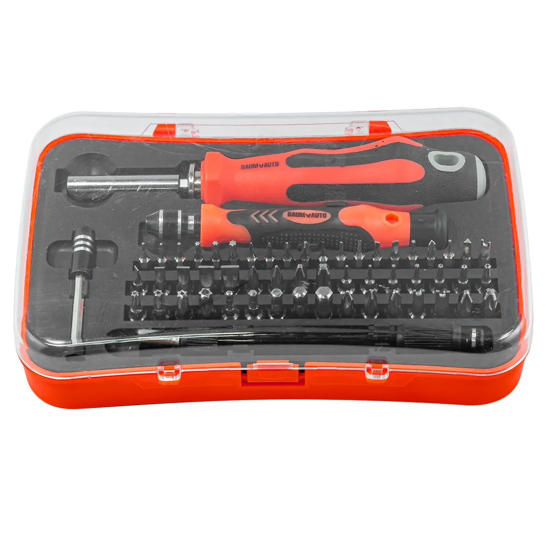 Набор отверток 57пр. T,TH,H,SL,PH,PZ,спец. биты BaumAuto BM-30311157