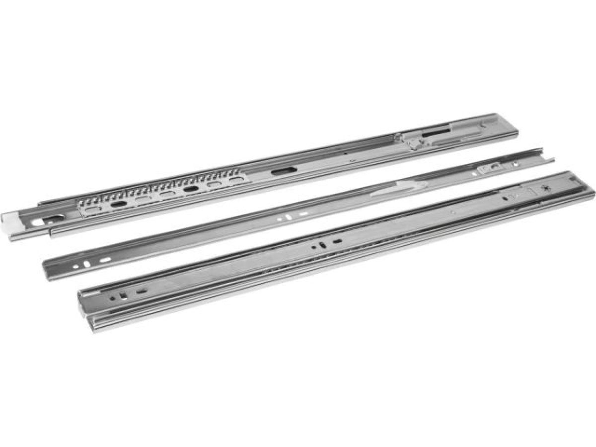 Направляющая шариковая полного выдвижения 550х45 mm Push to open 2 шт STARFIX SMF-81988-2