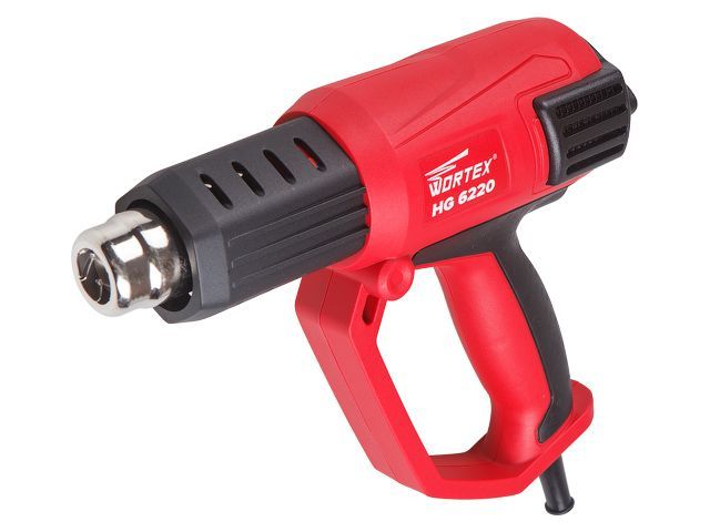 Термовоздуходувка HG 6220, 2000Вт, 50-650°С, 2 скор., плавная регулировка  ...WORTEX HG6220DV0011