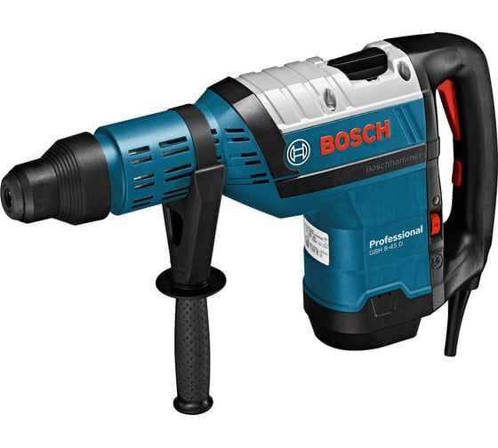 Перфоратор SDS-max  GBH 8-45 D ,12,5Дж ,1500 Вт, SDS-Max, 305 об.мин , BOSCH 0.611.265.100