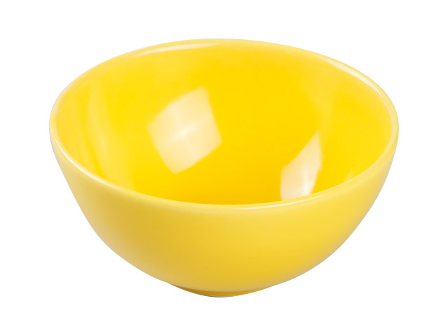Салатник керамический, 123 mm, круглый, серия Кютахья, желтый  ...PERFECTO LINEA 18-612107