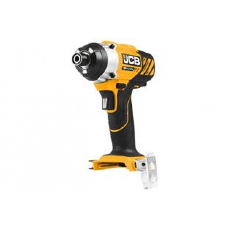 Шуруповерт аккумуляторный 18В, макс 150Нм, без АКБ,  JCB JCB-18ID-B-E